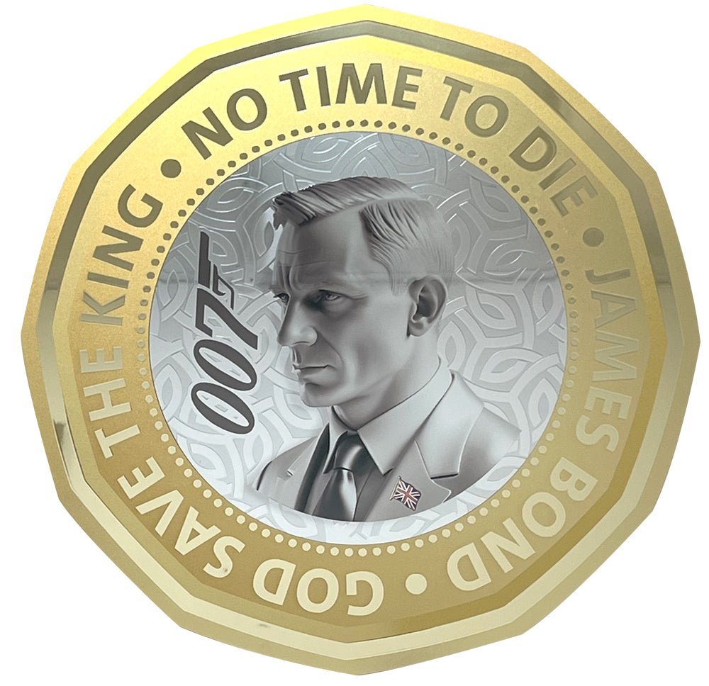 JAMES BOND COIN
