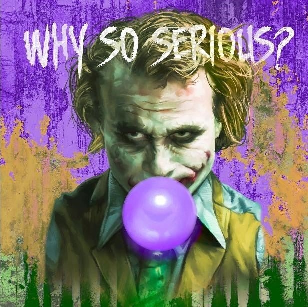 WHY SO SERIOUS - LENTICULAR