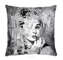 Load image into Gallery viewer, Audrey Hepburn - Cushion (61x61cm)
