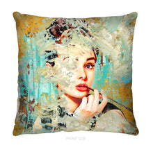 Load image into Gallery viewer, Audrey Hepburn - Cushion (61x61cm)
