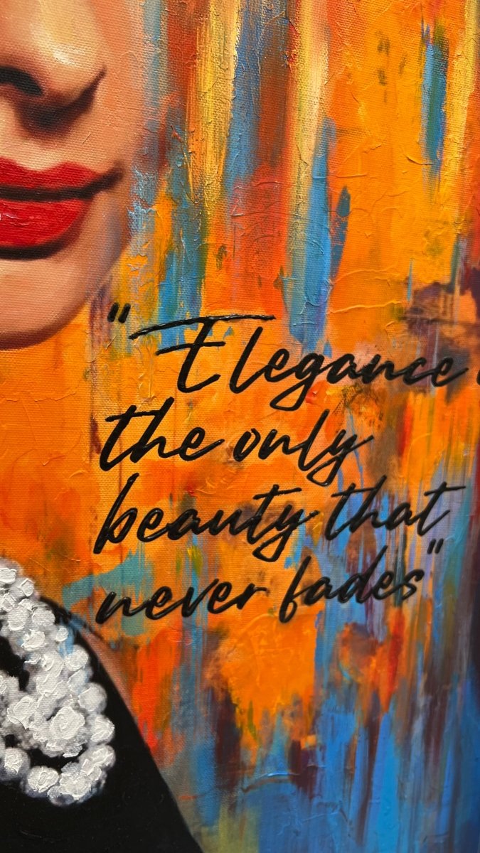 "Elegance is the only beauty that never fades" Audrey Hepburn