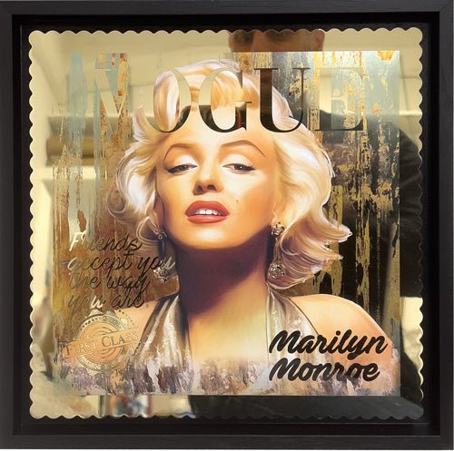 Golden Set: Monroe, Hepburn & Madonna "Set of 3"