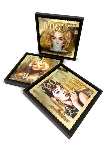 Golden Set: Monroe, Hepburn & Madonna