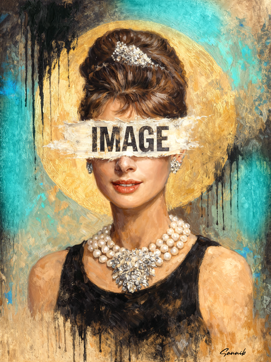 "IMAGE" Audrey Hepburn | Studio Print