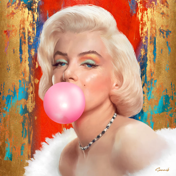 Marilyn Monroe - Bubble gum